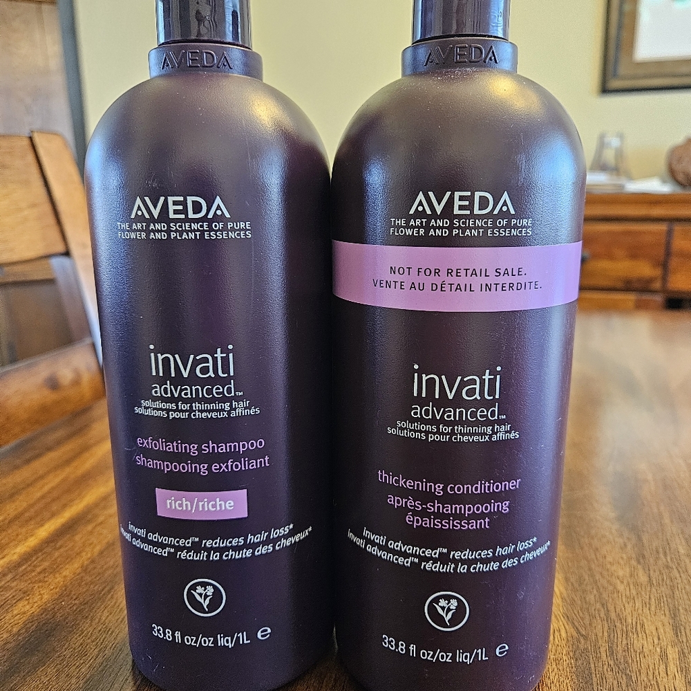 Aveda Invati Advanced Shampoo & Conditioner